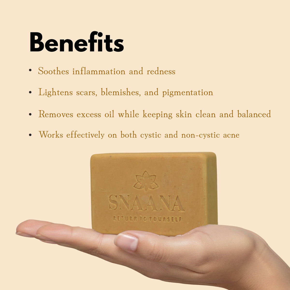 Turmeric soap