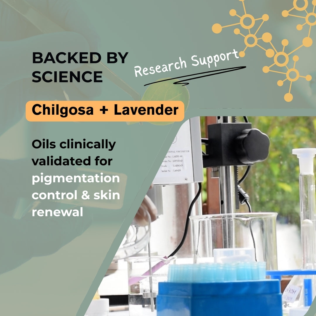 Chilgosa +Lavender oil Pigment Control