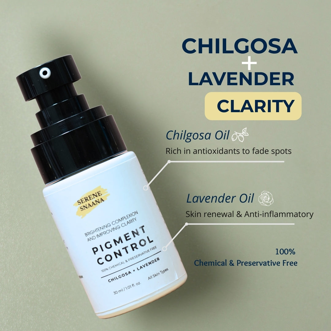 Chilgosa +Lavender oil Pigment Control