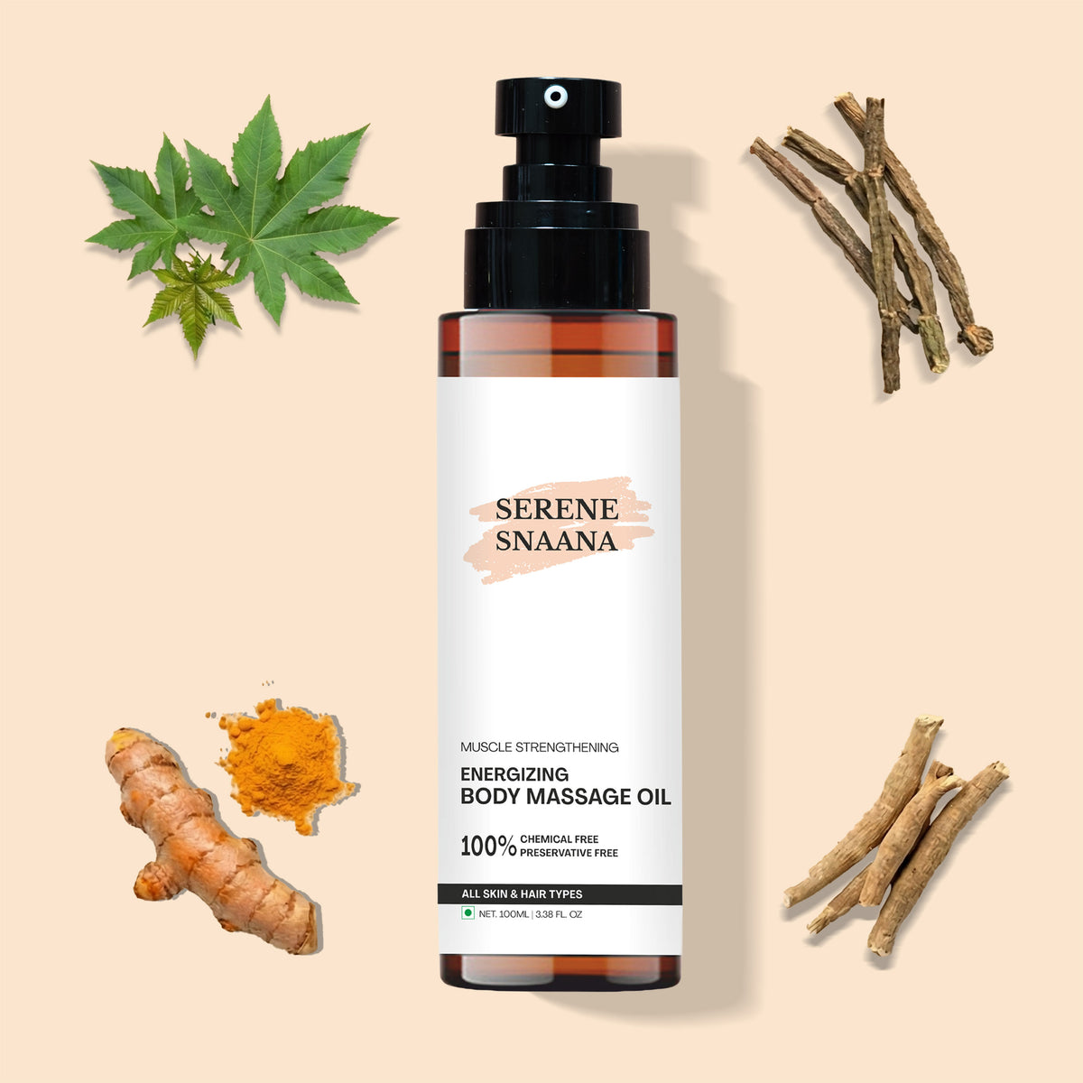Energizing Body Massage oil
