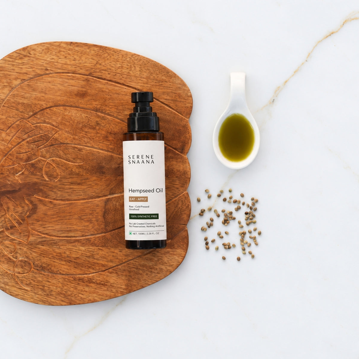 Hemp Seed Cold Pressed Oil
