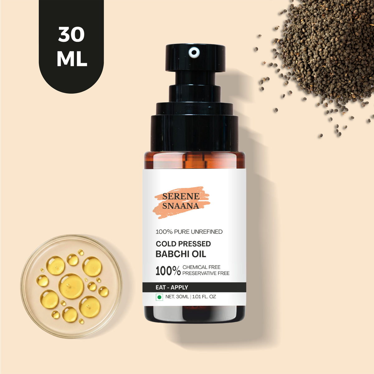Babchi Cold Pressed Oil