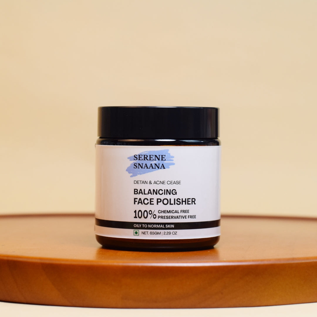 Balancing face polisher