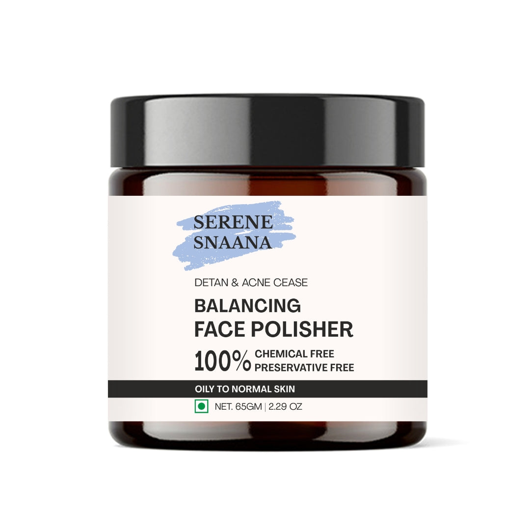 Balancing face polisher