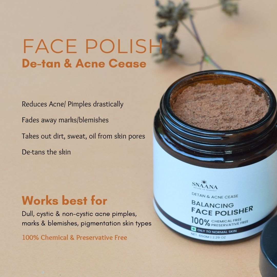 Balancing face polisher