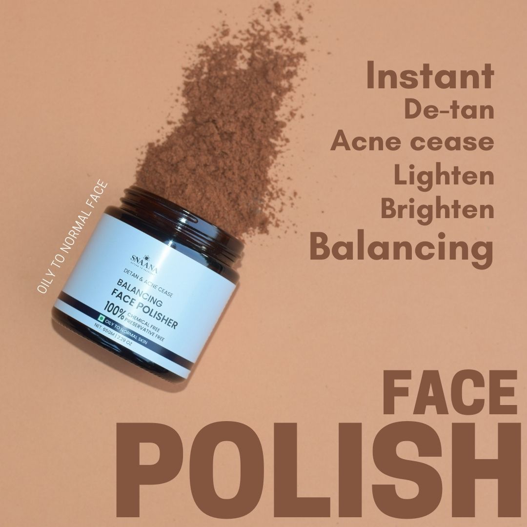 Balancing face polisher