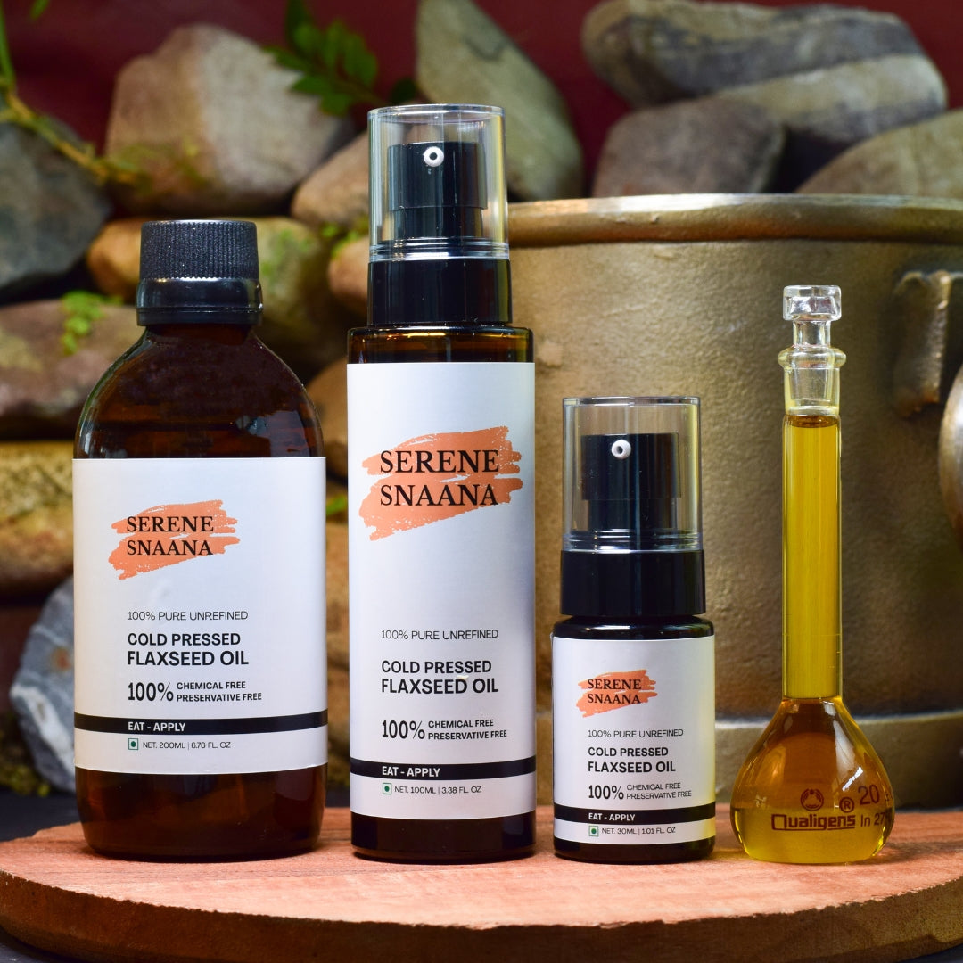 Flaxseed Oil Cold Pressed – Rich Source of Plant-Based Omega-3