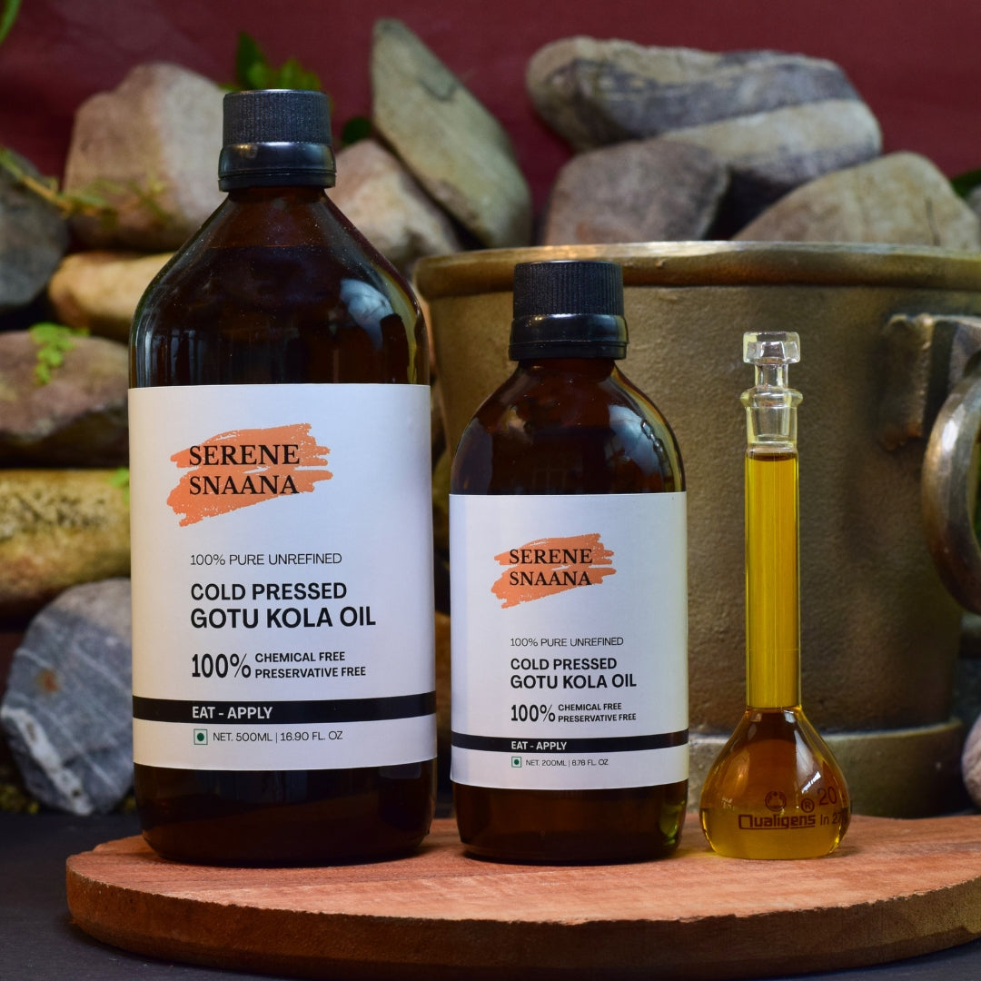 Organic Gotu Kola Oil – sustainable, nourishing & chemical-free