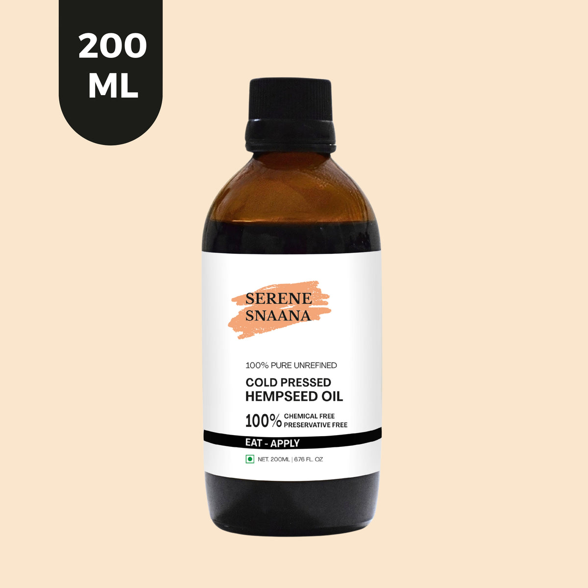 Hemp Seed Cold Pressed Oil