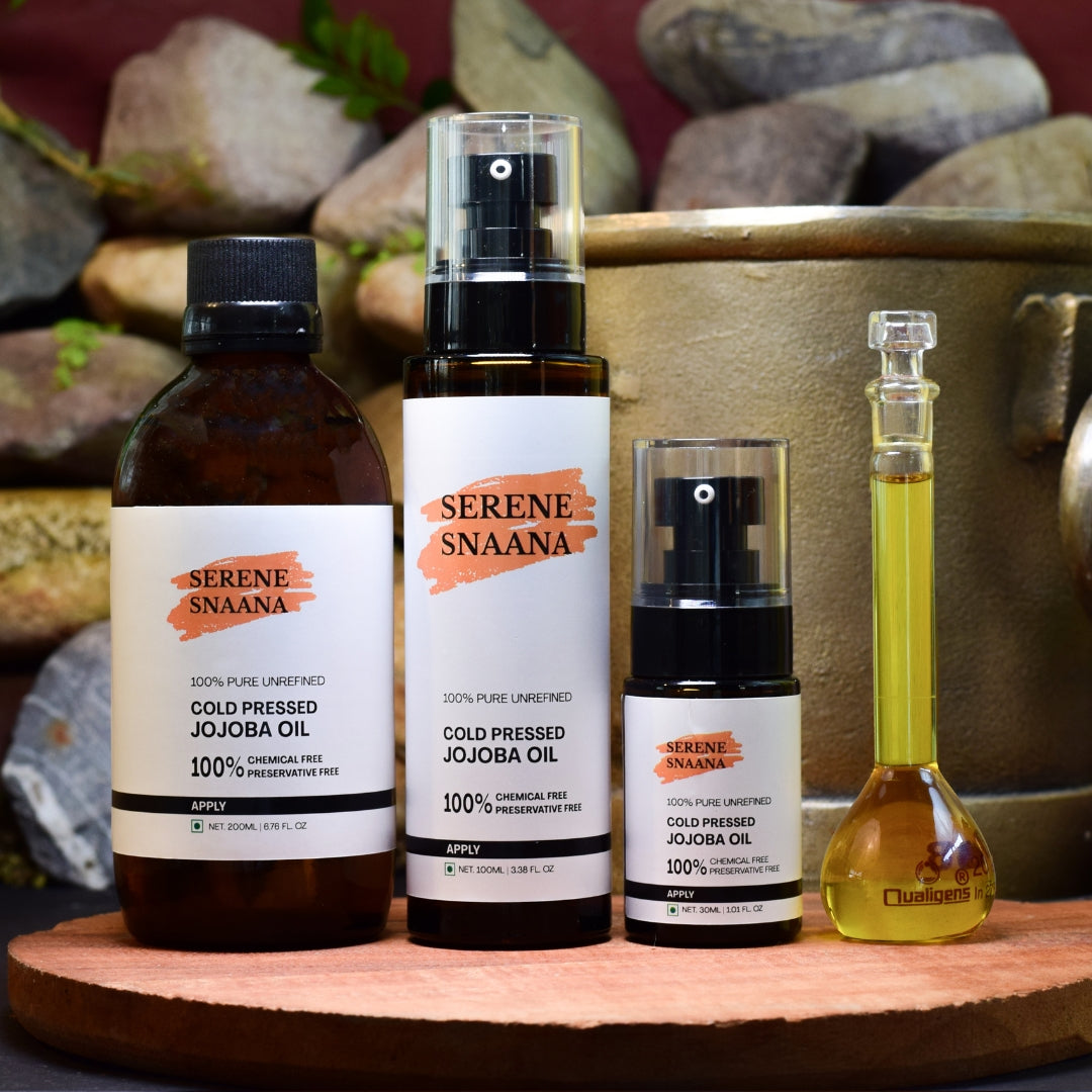 100% natural preservative-free Jojoba Oil product shot
