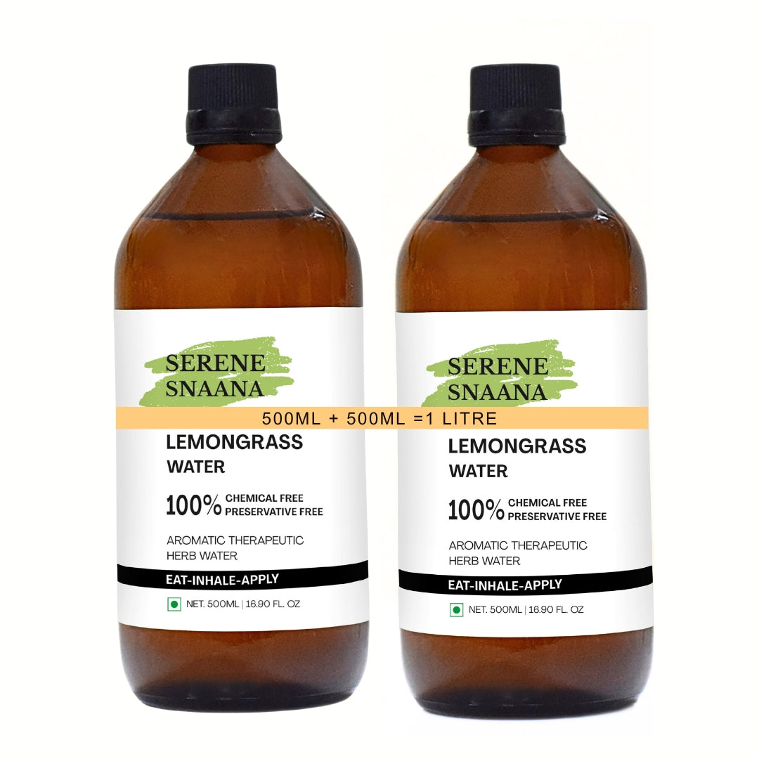 Steam Distilled Lemongrass Water – Organic Herbal Hydrosol