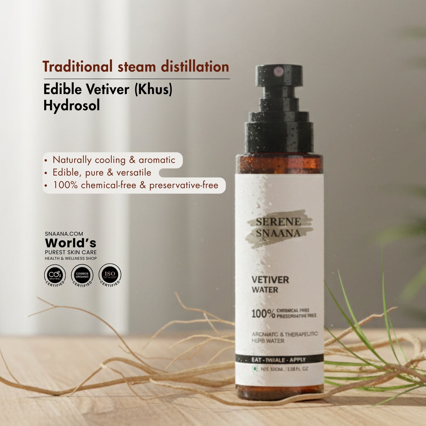 Vetiver Water