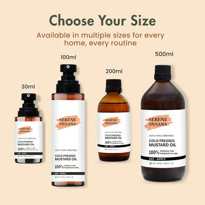 Mustard Cold Pressed Oil