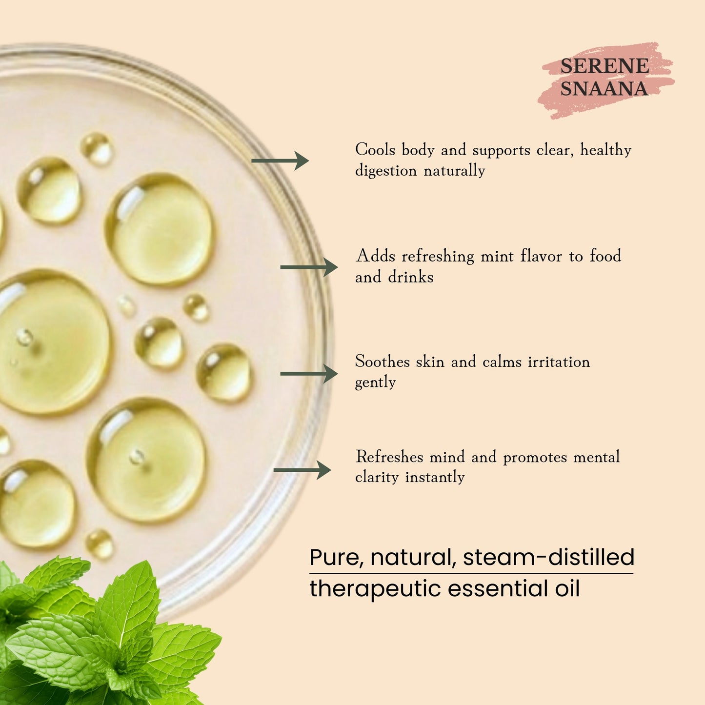 Edible Peppermint Essential oil