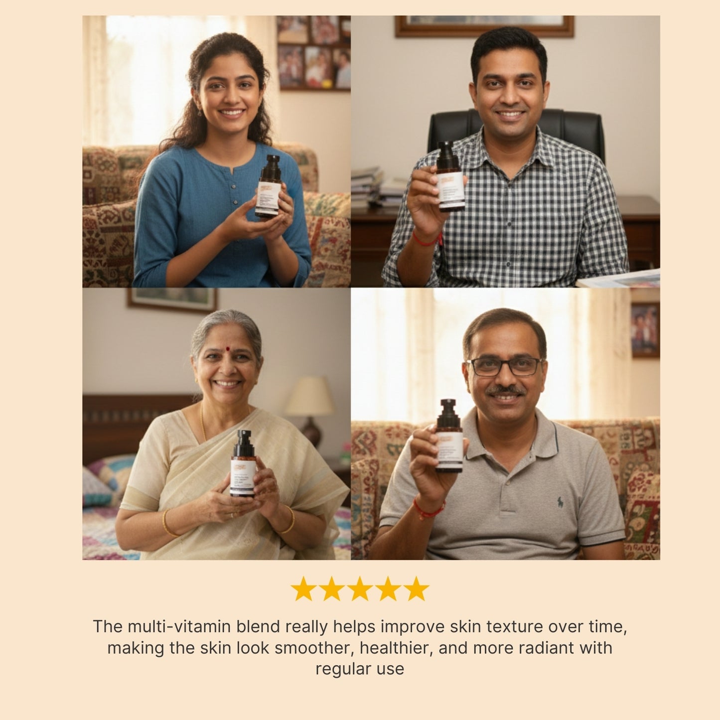 Multi vitamin age defend face oil