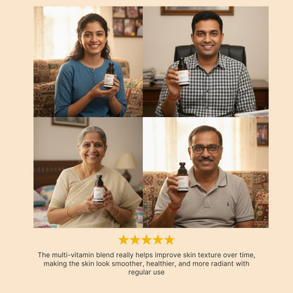 Multi vitamin age defend face oil