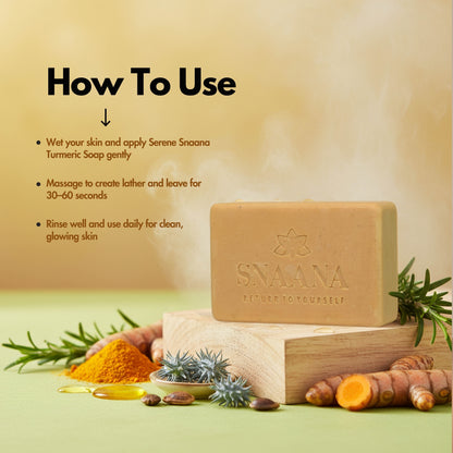 Turmeric soap
