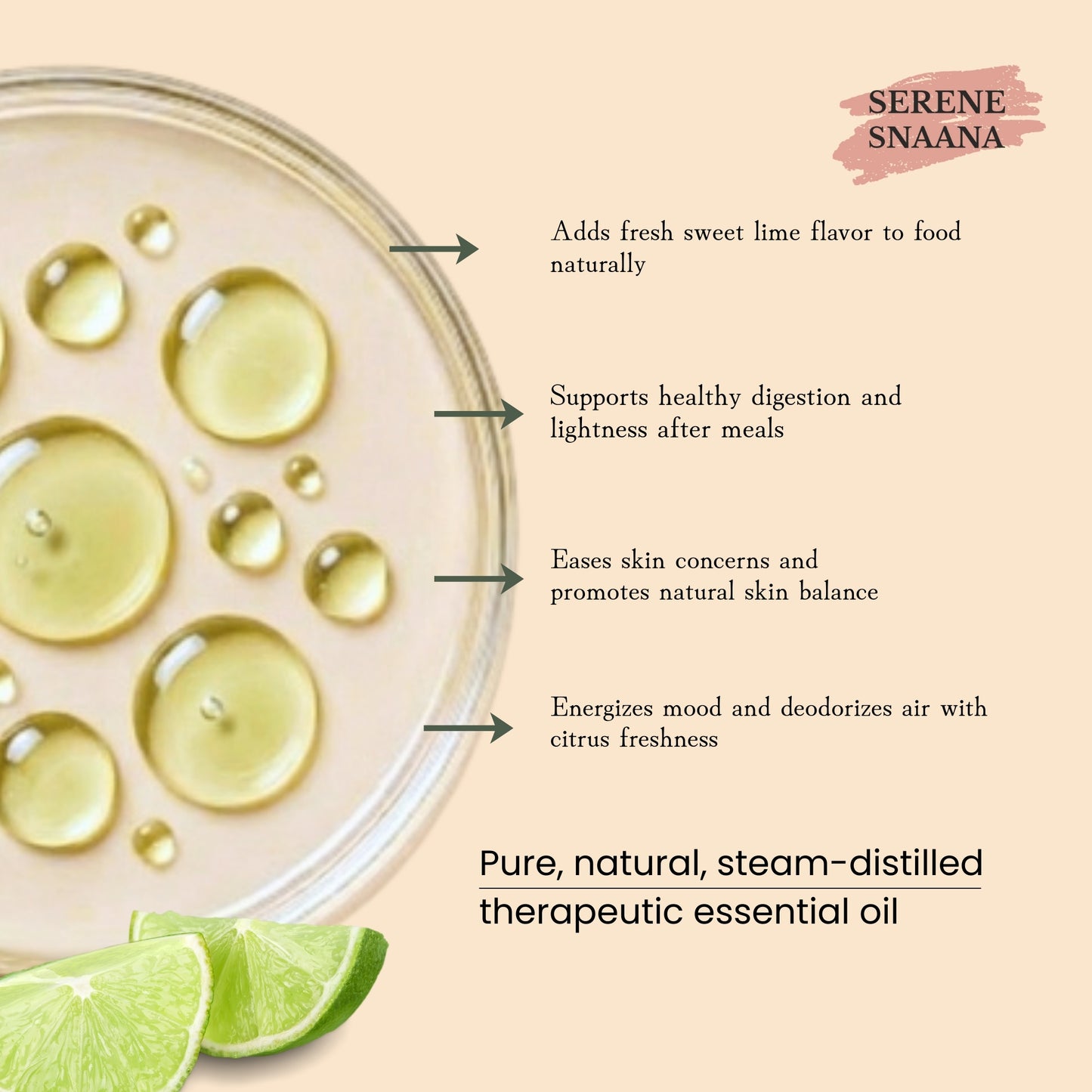 Edible Sweet lime Essential oil