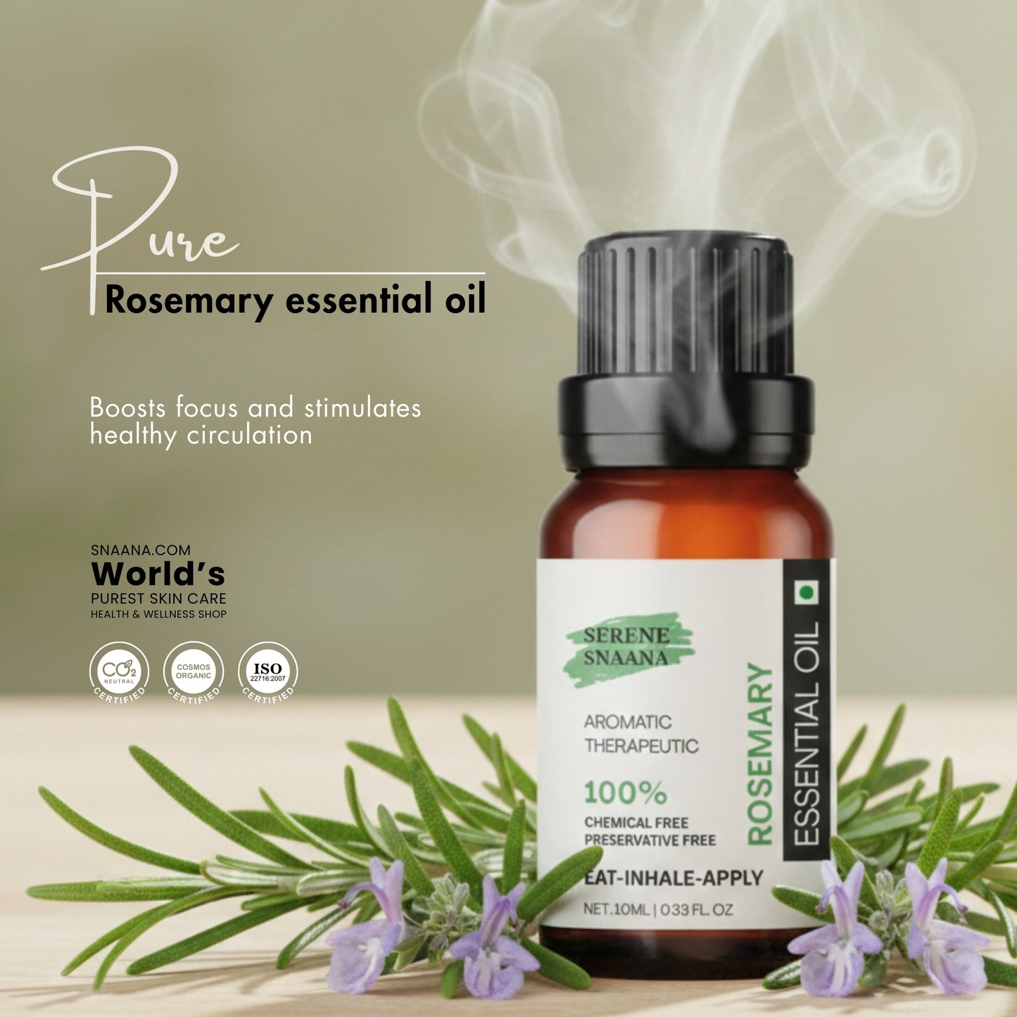 Edible Rosemary Essential oil