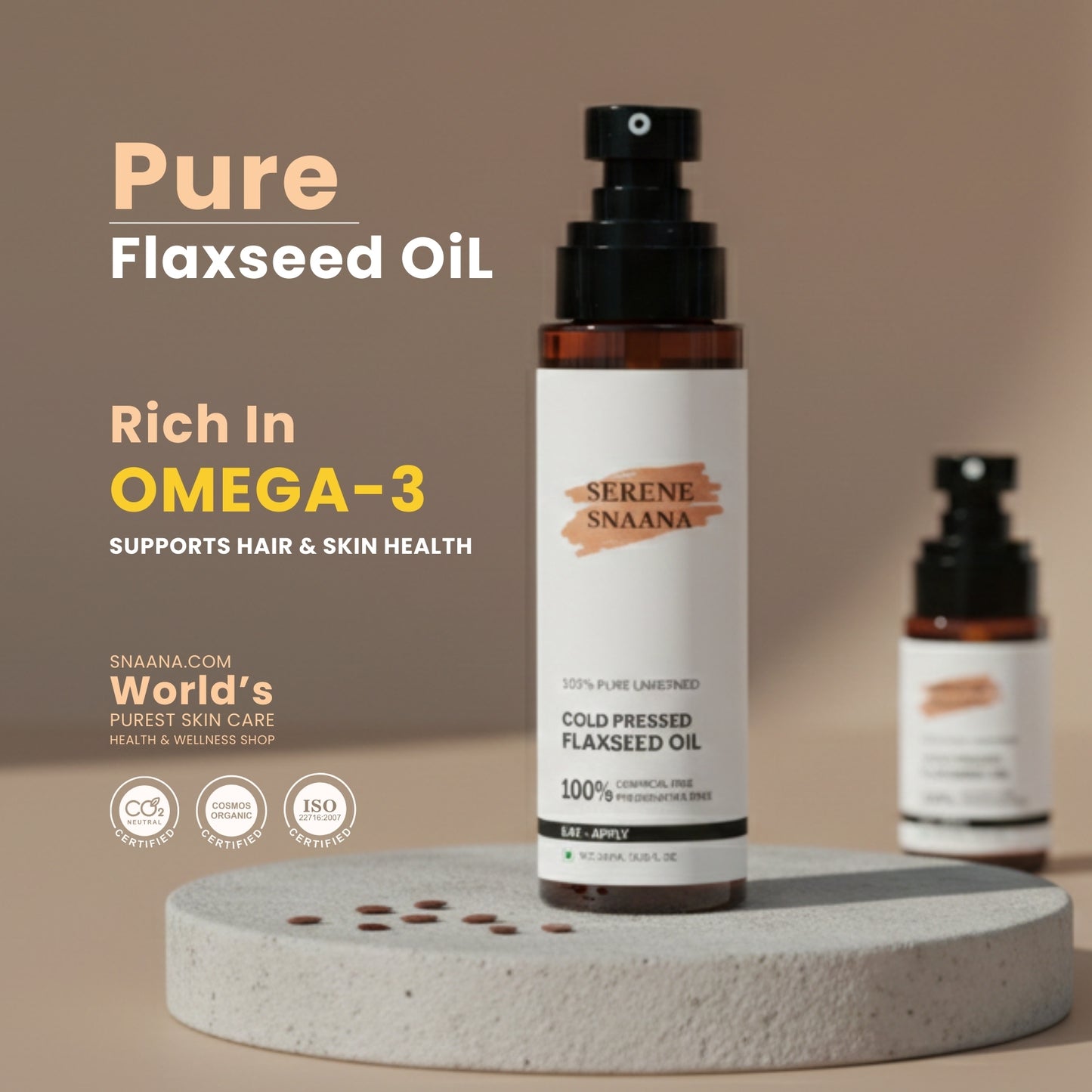 Flaxseed Cold Pressed Oil