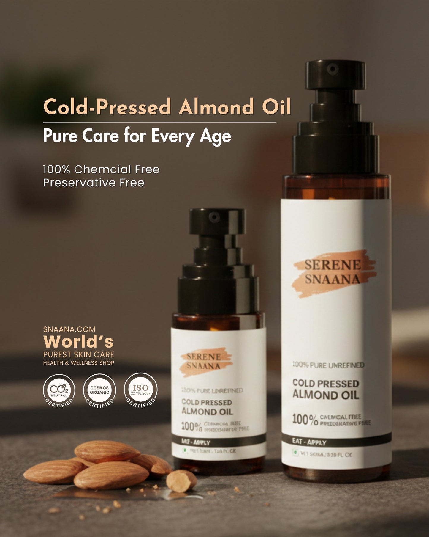 Almond Cold Pressed Oil