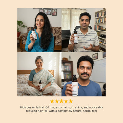 Hibiscus Amla Hair Oil