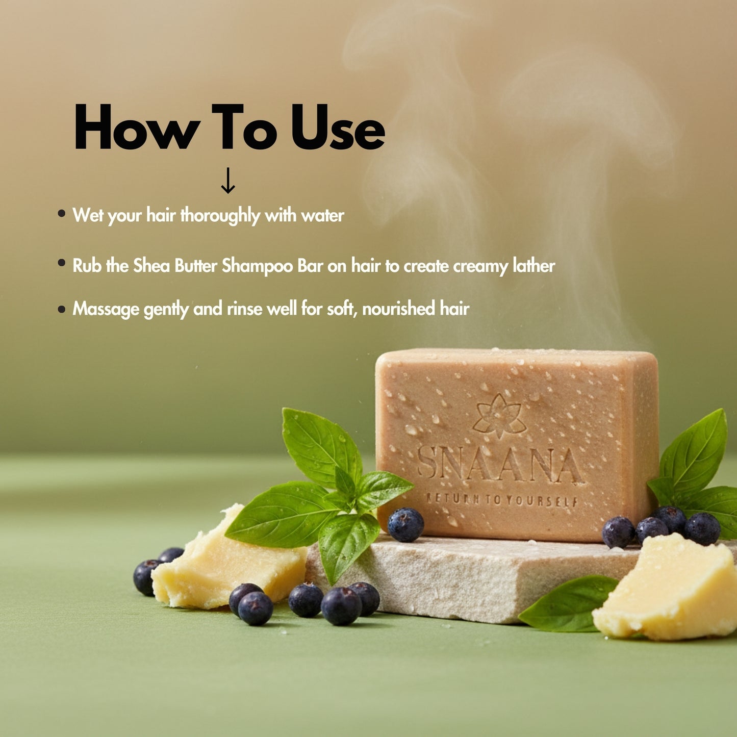 Shea Butter Shampoo Bar