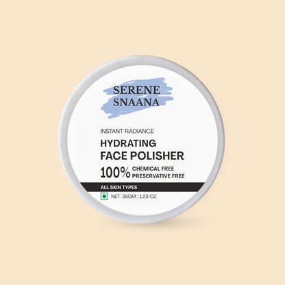 Skin polishing scrub for smooth texture