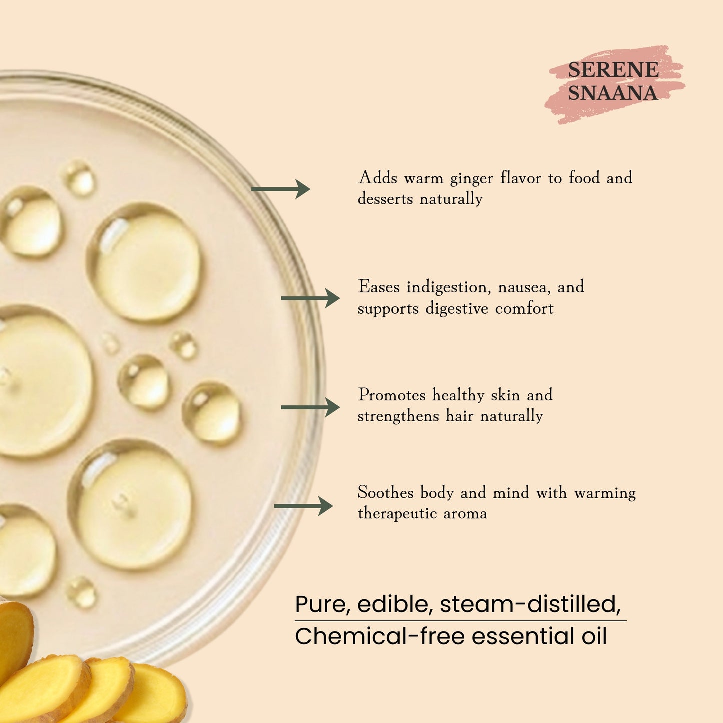 Edible Ginger Essential oil