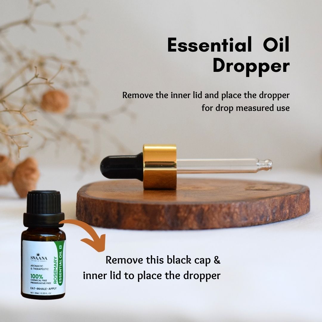 Glass Dropper for SNAANA Essential oil bottle
