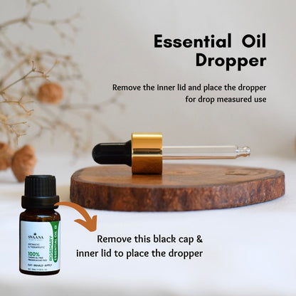 Glass Dropper for SNAANA Essential oil bottle