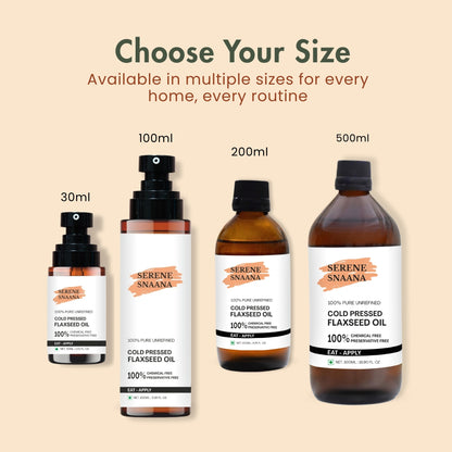 Flaxseed Cold Pressed Oil