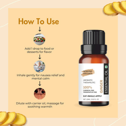 Edible Ginger Essential oil