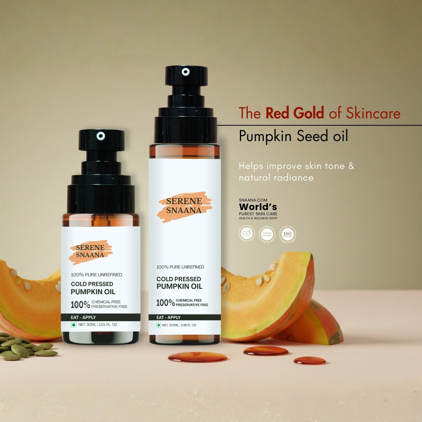 Pumpkin Cold Pressed Oil