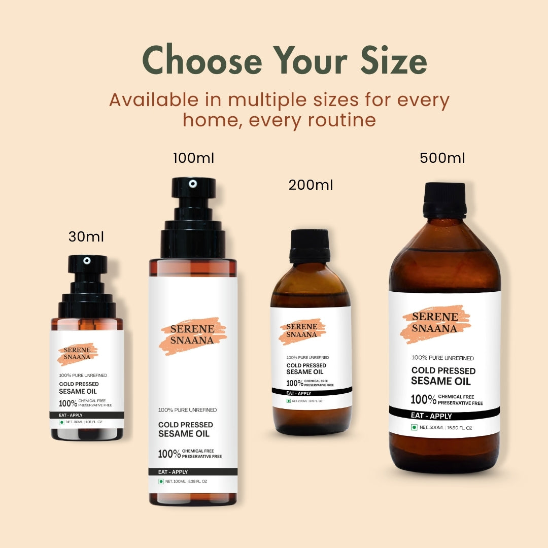 Sesame Cold Pressed Oil