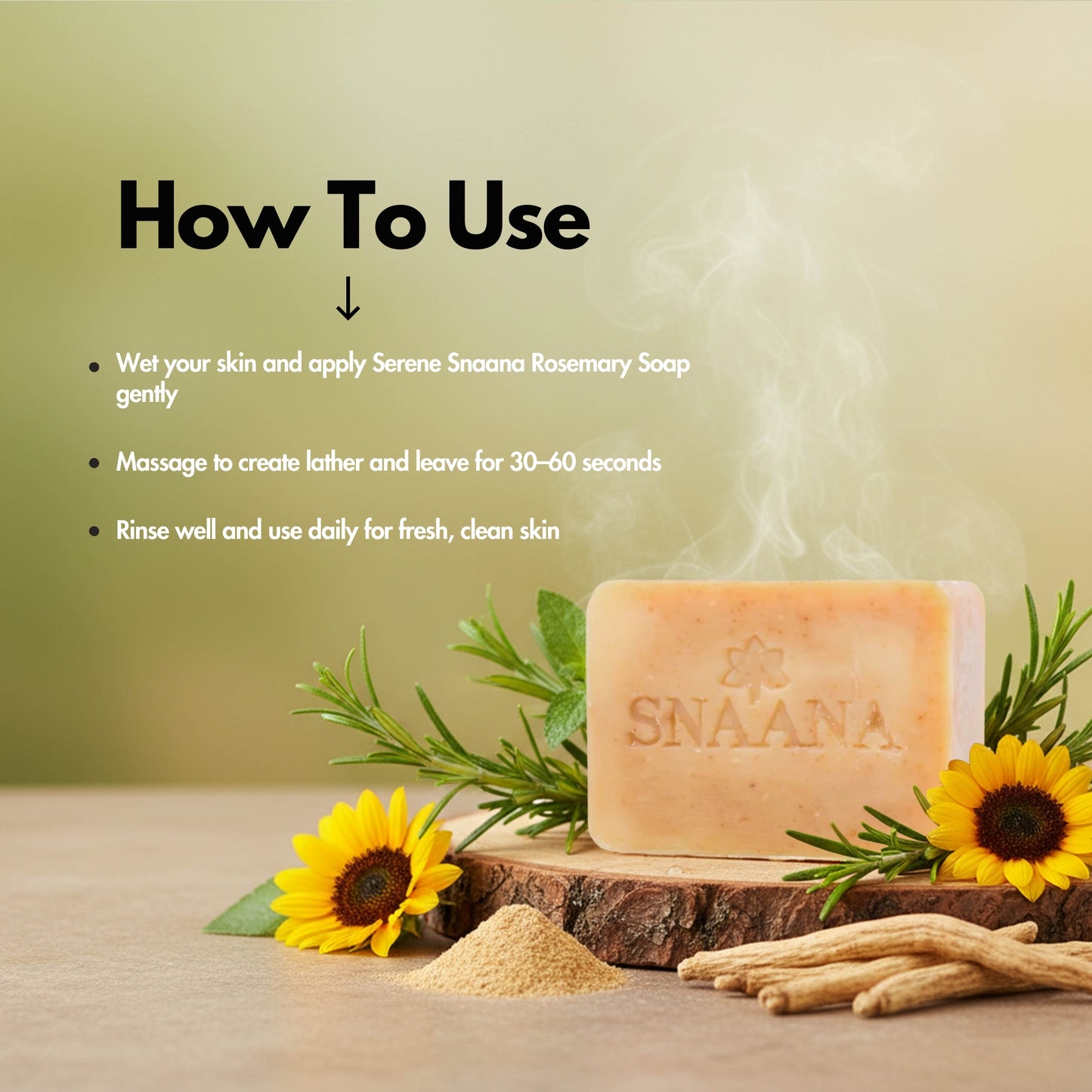 Natural Rosemary Soap