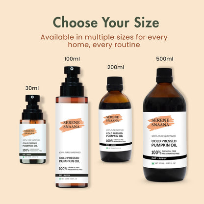 Pumpkin Cold Pressed Oil