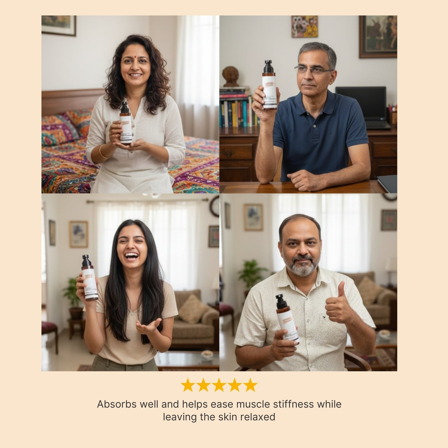 Energizing Body Massage oil