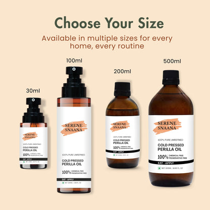 Perilla Cold Pressed Oil