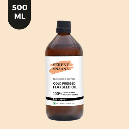 Flaxseed Cold Pressed Oil