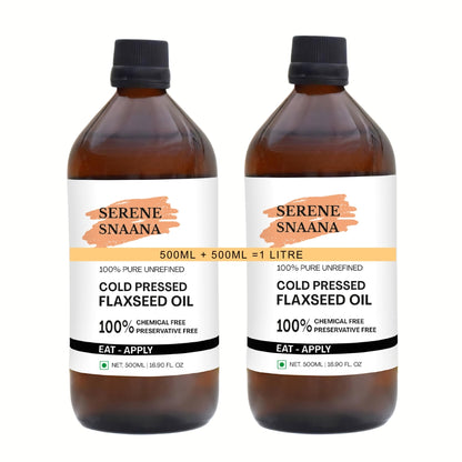Flaxseed Cold Pressed Oil