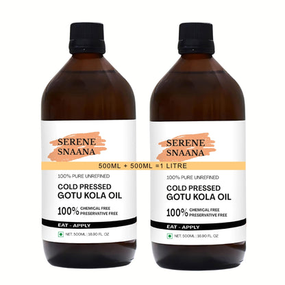 Gotu kola Cold Pressed Oil