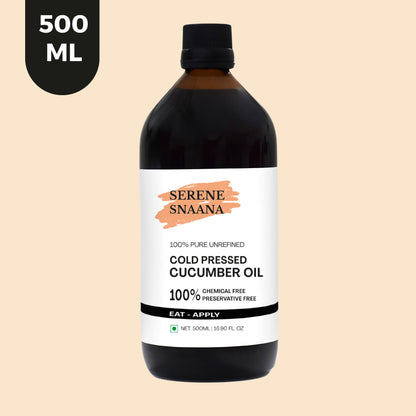 Cucumber Cold Pressed Oil
