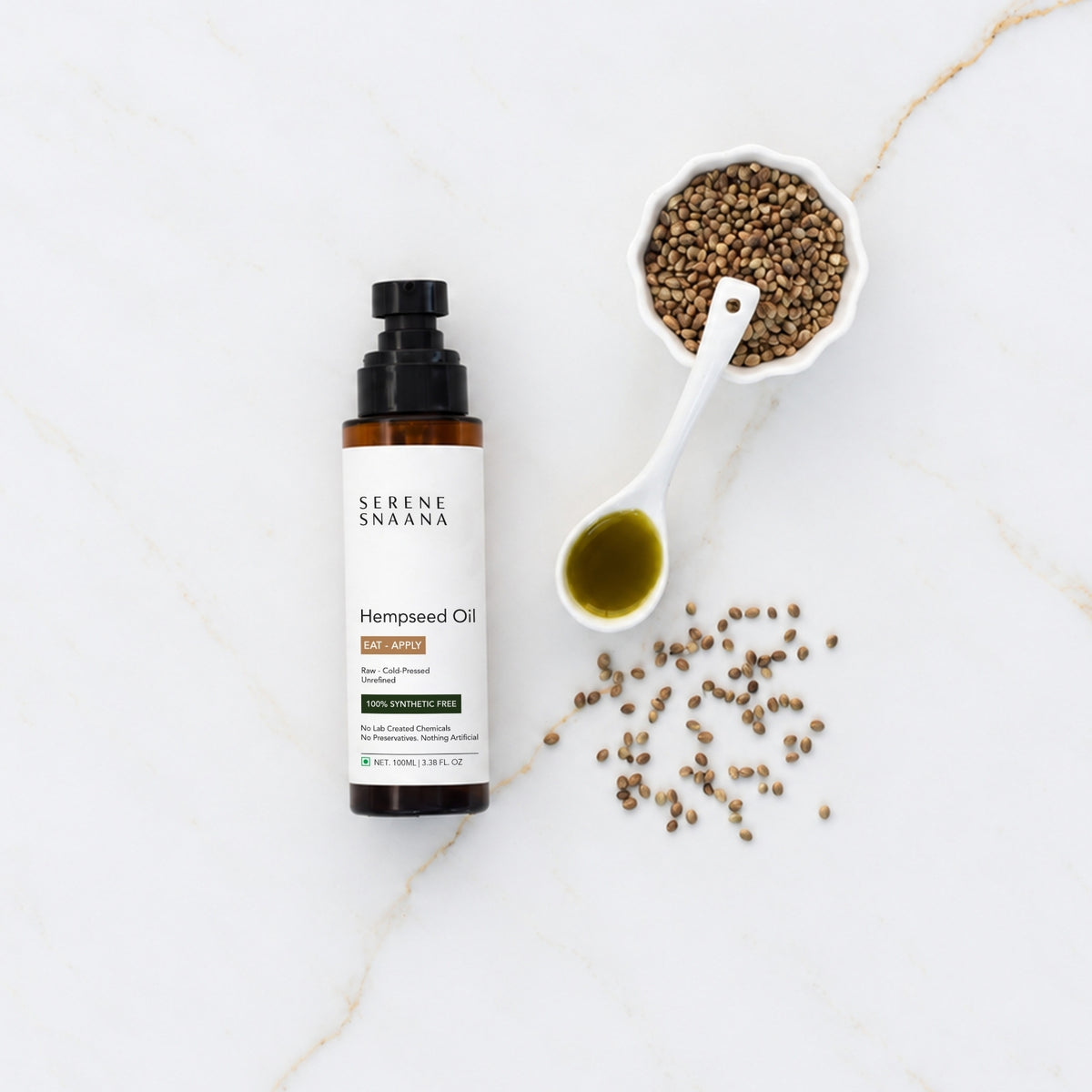 Hemp Seed Cold Pressed Oil