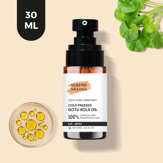 Gotu kola Cold Pressed Oil