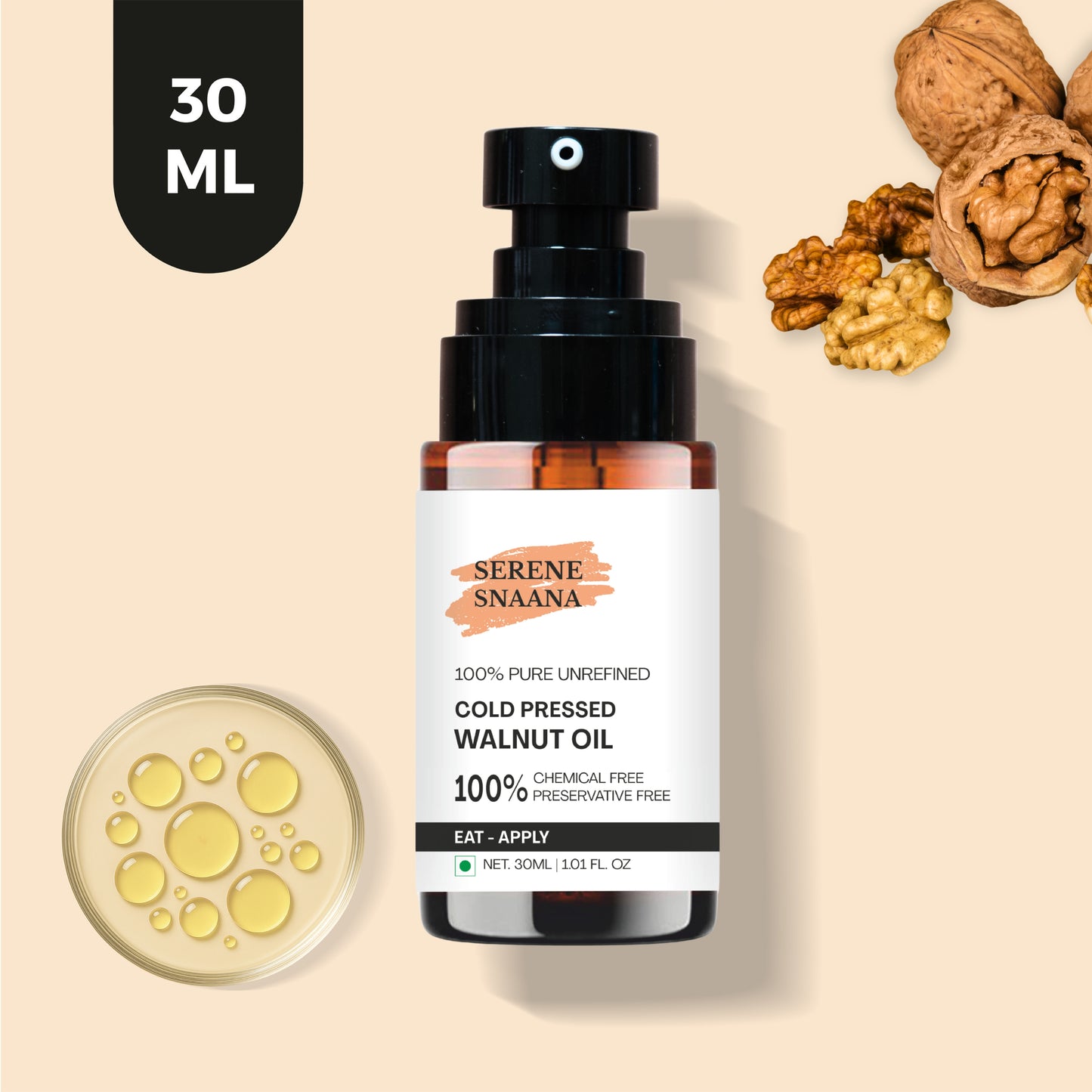 Walnut Cold Pressed Oil