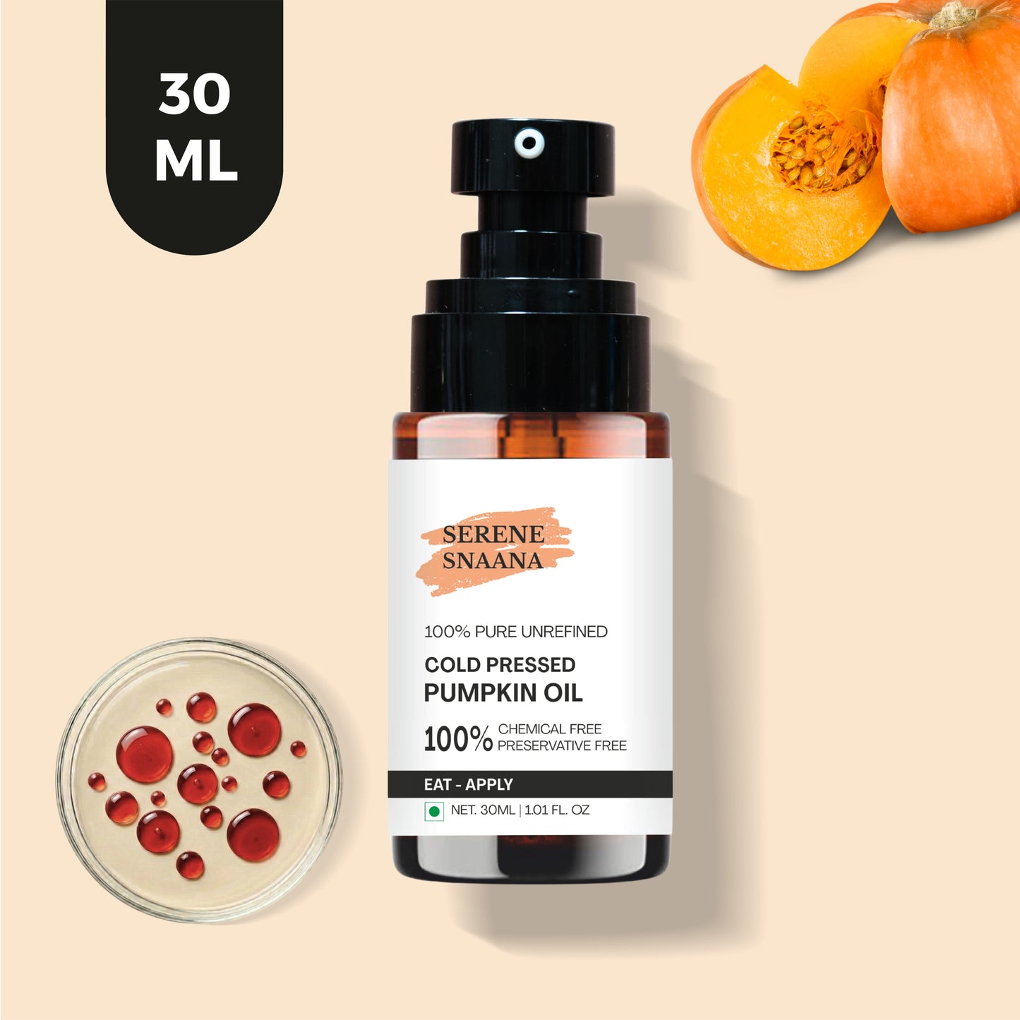 Pumpkin Cold Pressed Oil