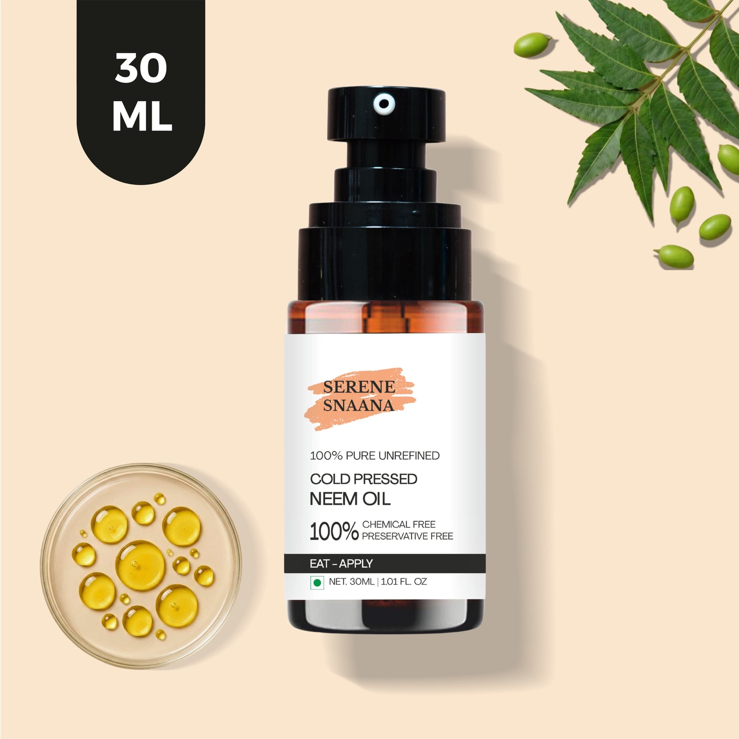 Neem Cold Pressed Oil