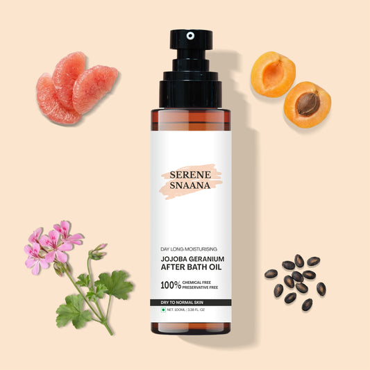 Jojoba Geranium After Bath Oil