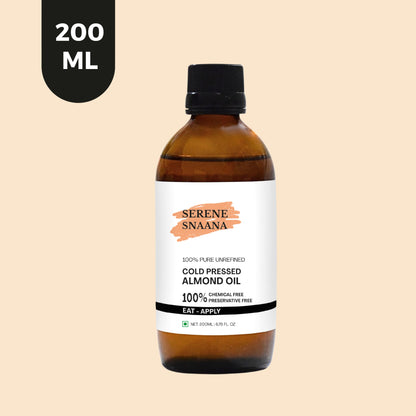 Almond Cold Pressed Oil